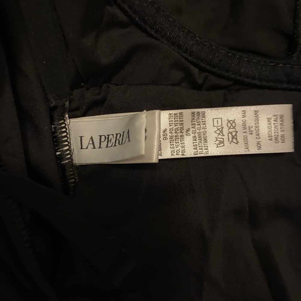 EUC La Perla ruched halter neck swimsuit - Picture 5 of 6